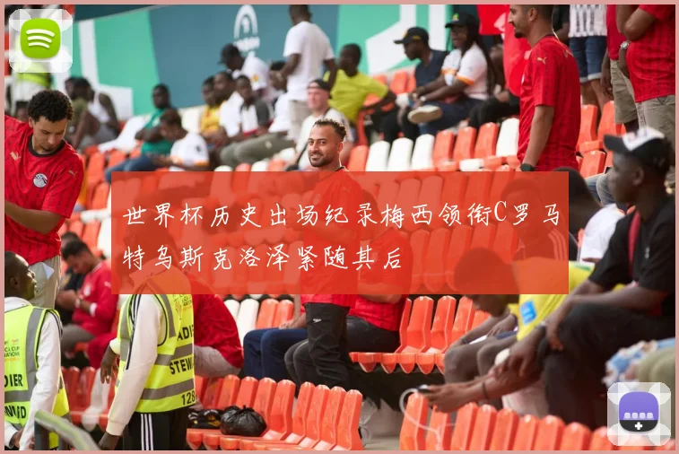 世界杯历史出场纪录梅西领衔C罗马特乌斯克洛泽紧随其后